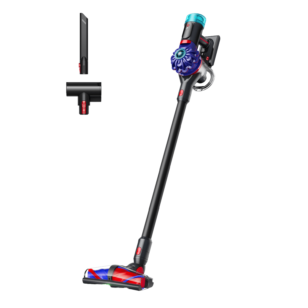 DYSON V10 (594030-01) Konical + Auto-empty Dok Ασύρματη Σκούπα Stick 25.2V Vinca/Black - 2