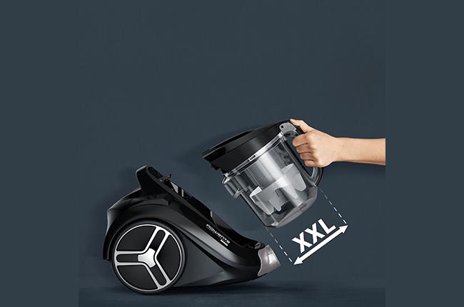 ROWENTA RO4B25EA Compact Power XXL Ηλεκτρική Σκούπα με Σακούλα 2.5Lt Μαύρο