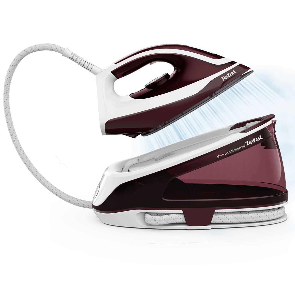 TEFAL SV6120EO Express Easy Σύστημα Σιδερώματος με Δοχείο 1.4Lt Κόκκινο - 4