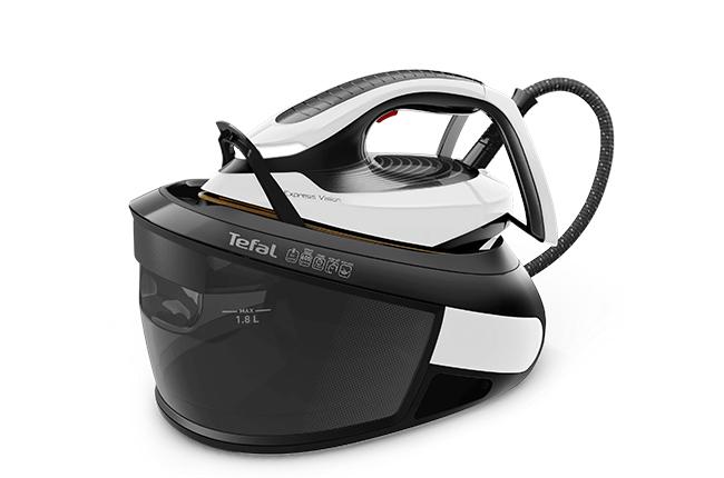 TEFAL SV8156EO Express Vision Σύστημα Σιδερώματος με Δοχείο 1.8Lt Μαύρο