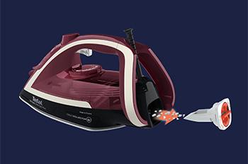 TEFAL FV6833EO Ultragliss Plus Σίδερο Ατμού 2800W Κόκκινο
