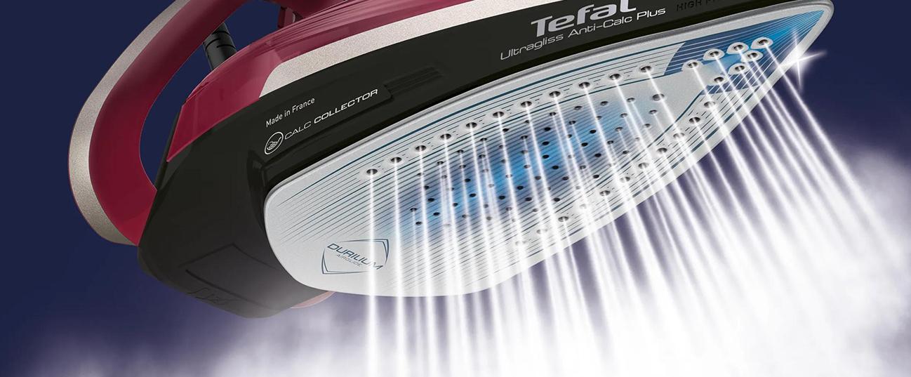 TEFAL FV6833EO Ultragliss Plus Σίδερο Ατμού 2800W Κόκκινο