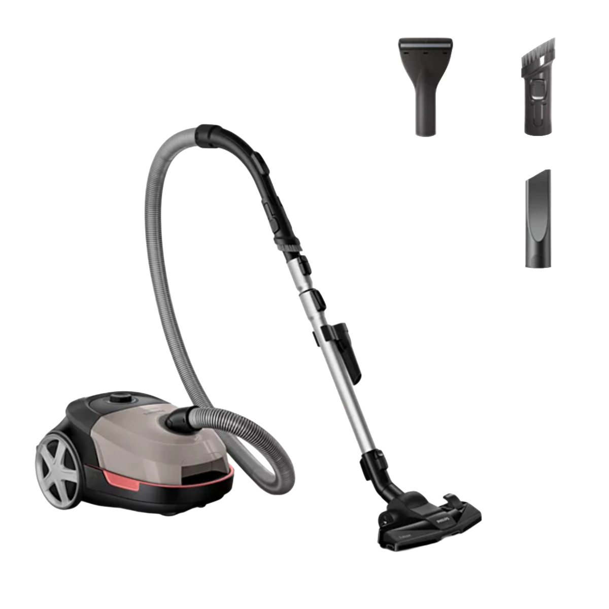 PHILIPS XD5123/10 Series 5000 Ηλεκτρική Σκούπα με Σακούλα 4Lt Μαύρο