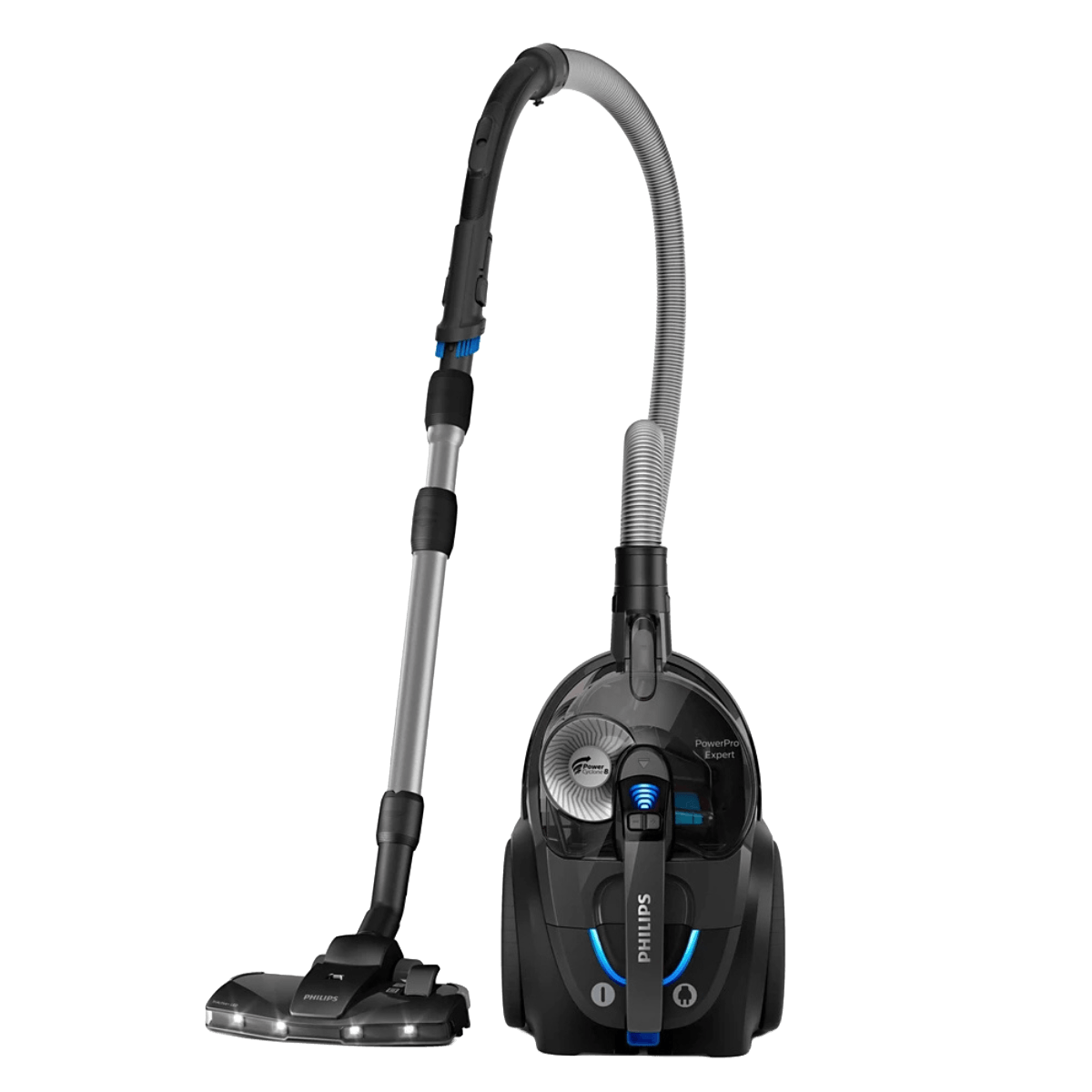 PHILIPS FC9747/09 Bagless PowerPro Expert Ηλεκτρική Σκούπα με Κάδο 2Lt Μαύρο