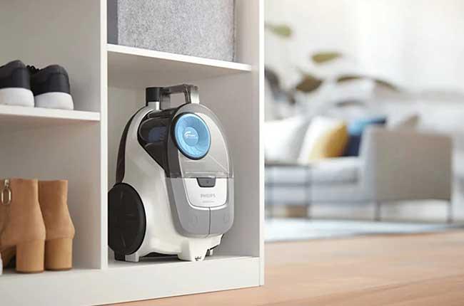 PHILIPS XB2122/09 Bagless Series 2000 Ηλεκτρική Σκούπα με Κάδο 1.3Lt 