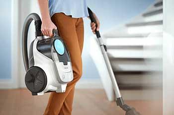 PHILIPS XB2122/09 Bagless Series 2000 Ηλεκτρική Σκούπα με Κάδο 1.3Lt 