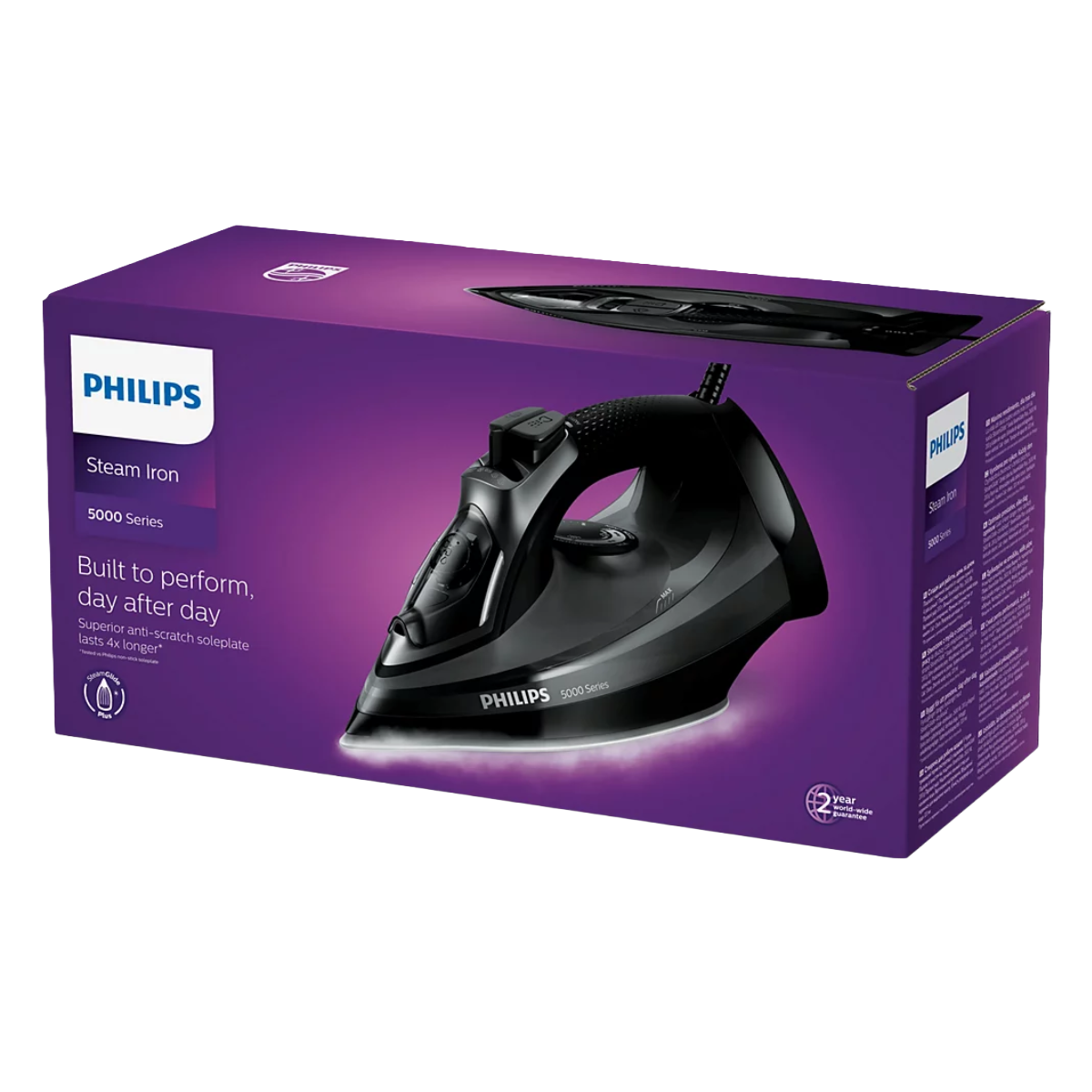 PHILIPS DST5040/80 Series 5000 Σίδερο Ατμού 2400W Μαύρο - 4