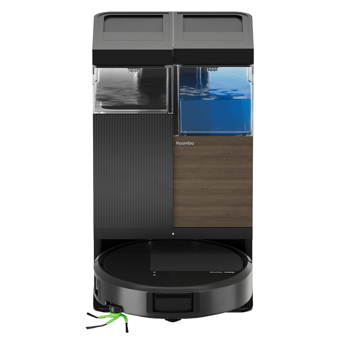 iRobot Roomba Plus Combo 575 + Βάση AutoWash Σκούπα Ρομπότ για Σκούπισμα και Σφουγγάρισμα Μαύρη - 2