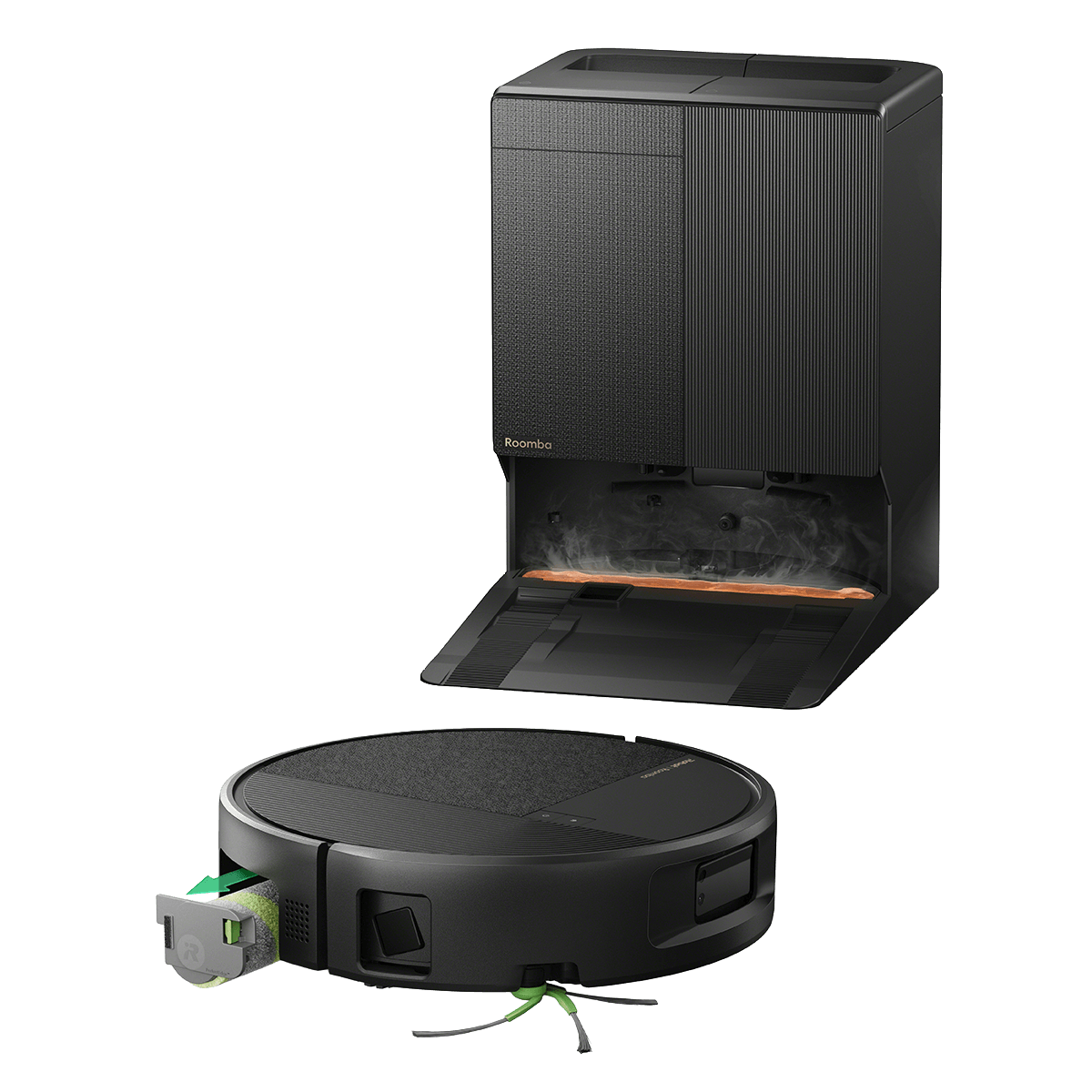 iRobot Roomba Plus Combo 675 + Βάση AutoWash Σκούπα Ρομπότ για Σκούπισμα και Σφουγγάρισμα Μαύρη - 3