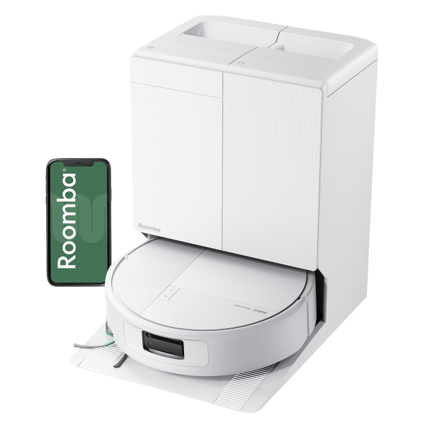 iRobot Roomba Plus Combo 675 + Βάση AutoWash Σκούπα Ρομπότ για Σκούπισμα και Σφουγγάρισμα