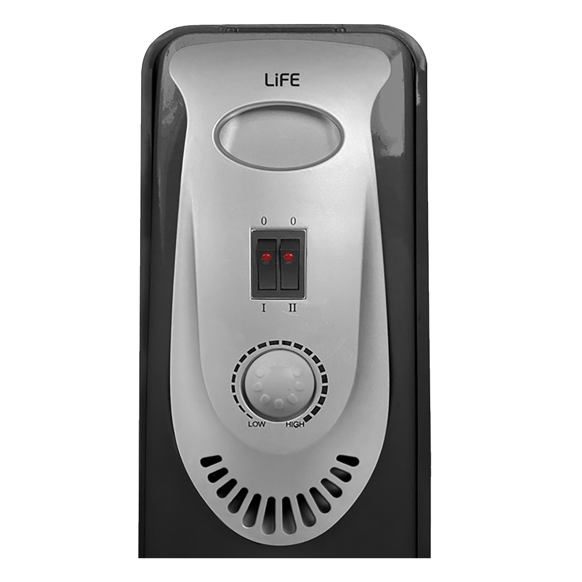 LIFE Comfy XL Dark Ηλεκτρικό Καλοριφέρ 2500W Μαύρο - 2