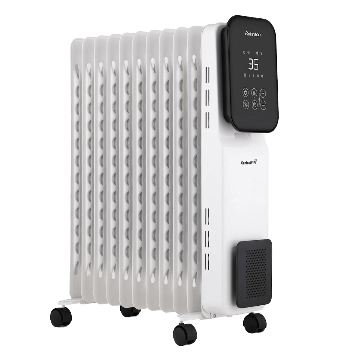ROHNSON R-2511-23 Καλοριφέρ Λαδιού 2500W Λευκό