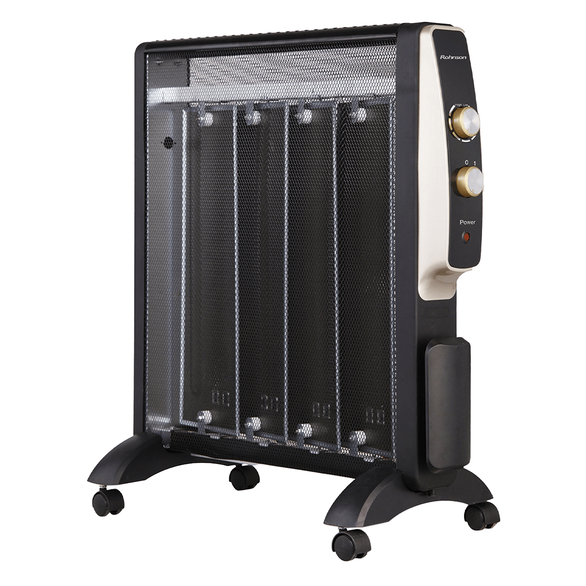 ROHNSON MICA MOD R-070 Ηλεκτρικό Καλοριφέρ 2000W Μαύρο