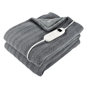 LIFE Dove Ηλεκτρική Κουβέρτα Διπλή Villa Γκρι