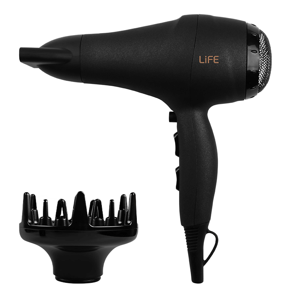 LIFE Jewel Σεσουάρ Μαλλιών 2000W Μαύρο