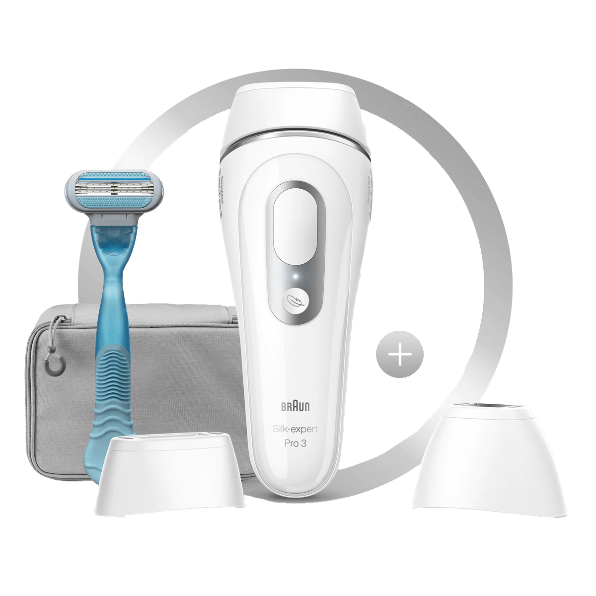 BRAUN Silk-Expert Pro 3 PL3121 Αποτριχωτική Μηχανή Λευκό