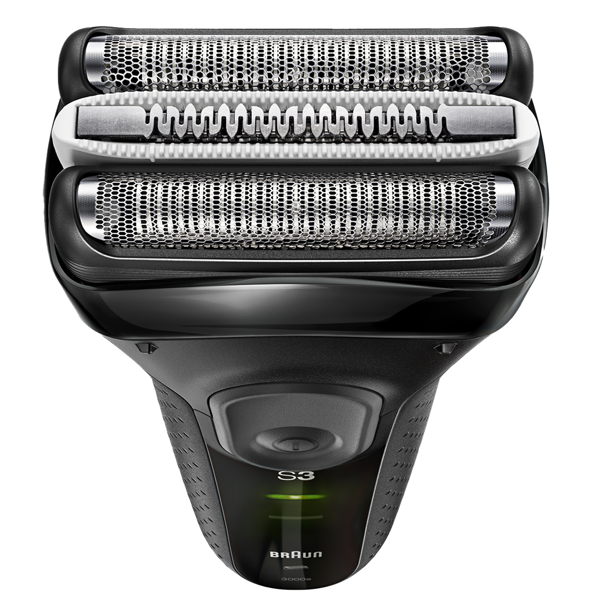 BRAUN 300BLK Series 3 Ξυριστική Μηχανή Επαναφορτιζόμενη Μαύρο - 4