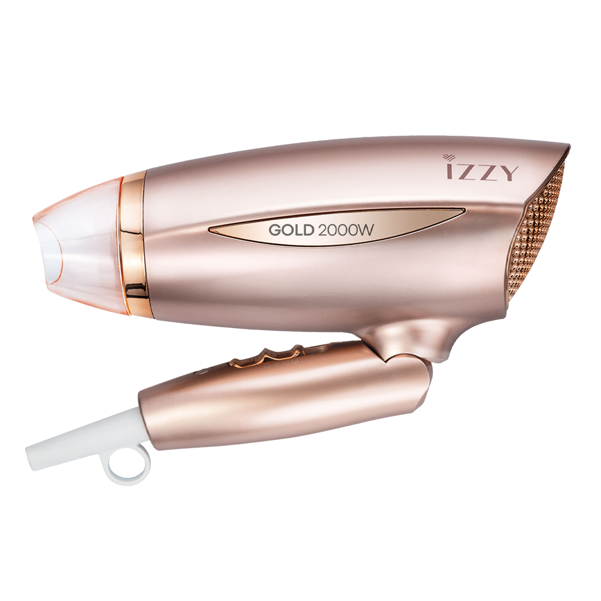 IZZY 3115 Σεσουάρ Μαλλιών 2000W Χρυσό - 2