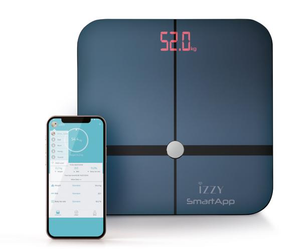 Izzy Bathroom Scale Smart. IZ-7005