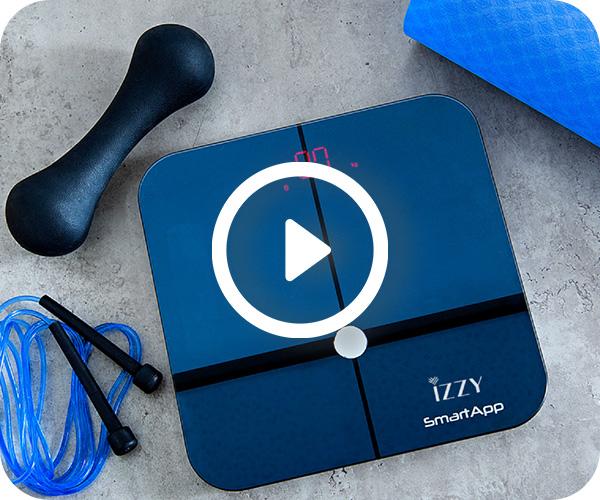 Izzy Bathroom Scale Smart. IZ-7005