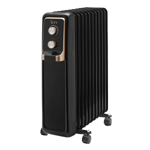 IZZY IZ-9029 Καλοριφέρ Λαδιού 2500W Μαύρο