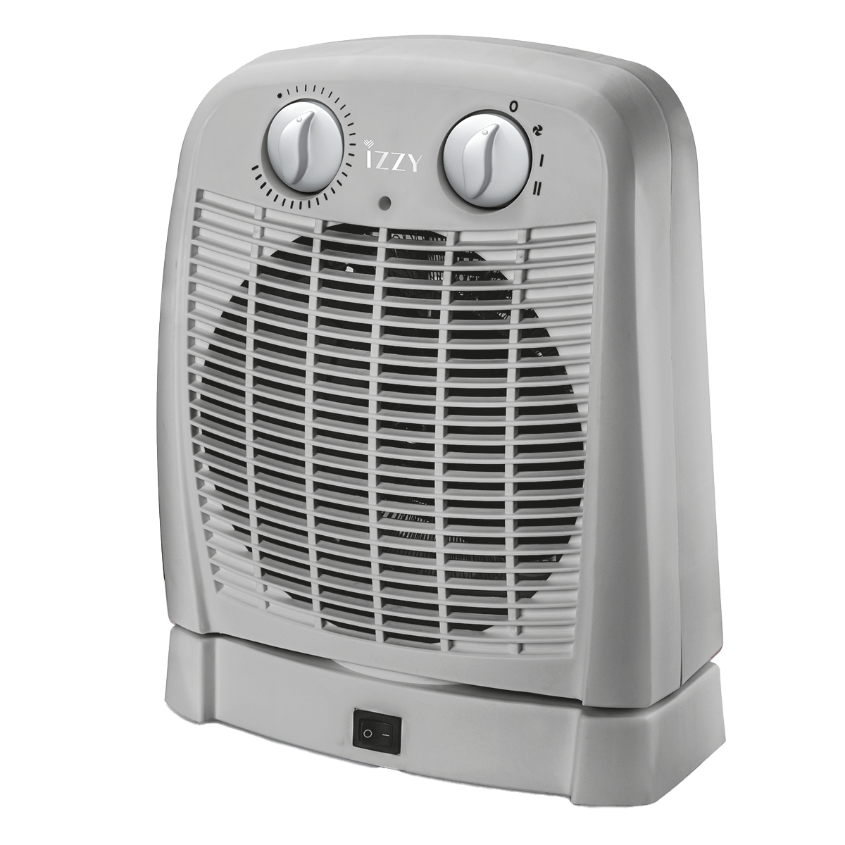 IZZY F10 Αερόθερμο Μπάνιου Δαπέδου 2000W Γκρι