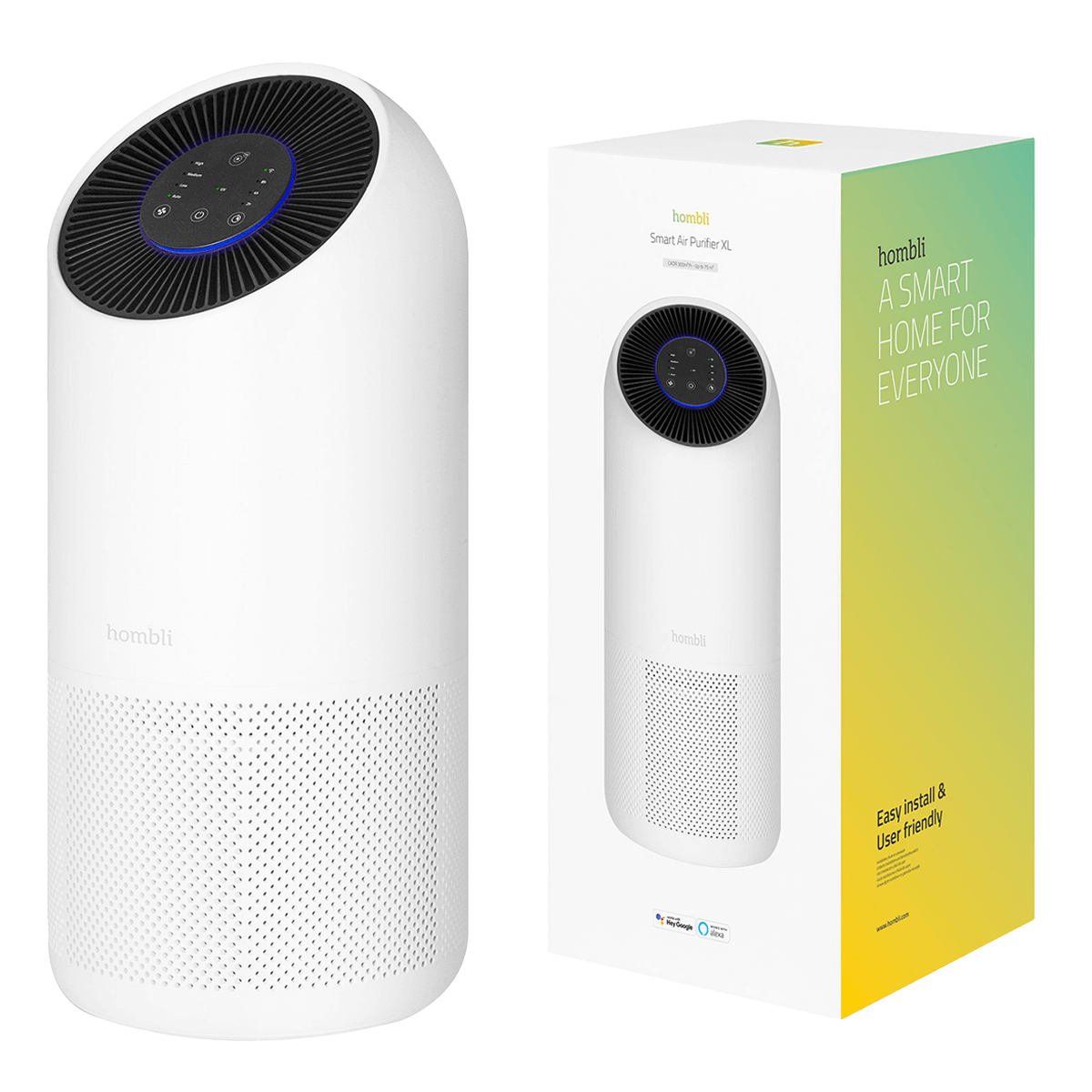 HOMBLI HBAP-0209 Smart XL Καθαριστής Αέρα Λευκό - 4