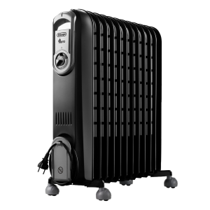 DELONGHI V551225.BG Vento Καλοριφέρ Λαδιού 2500W Μαύρο