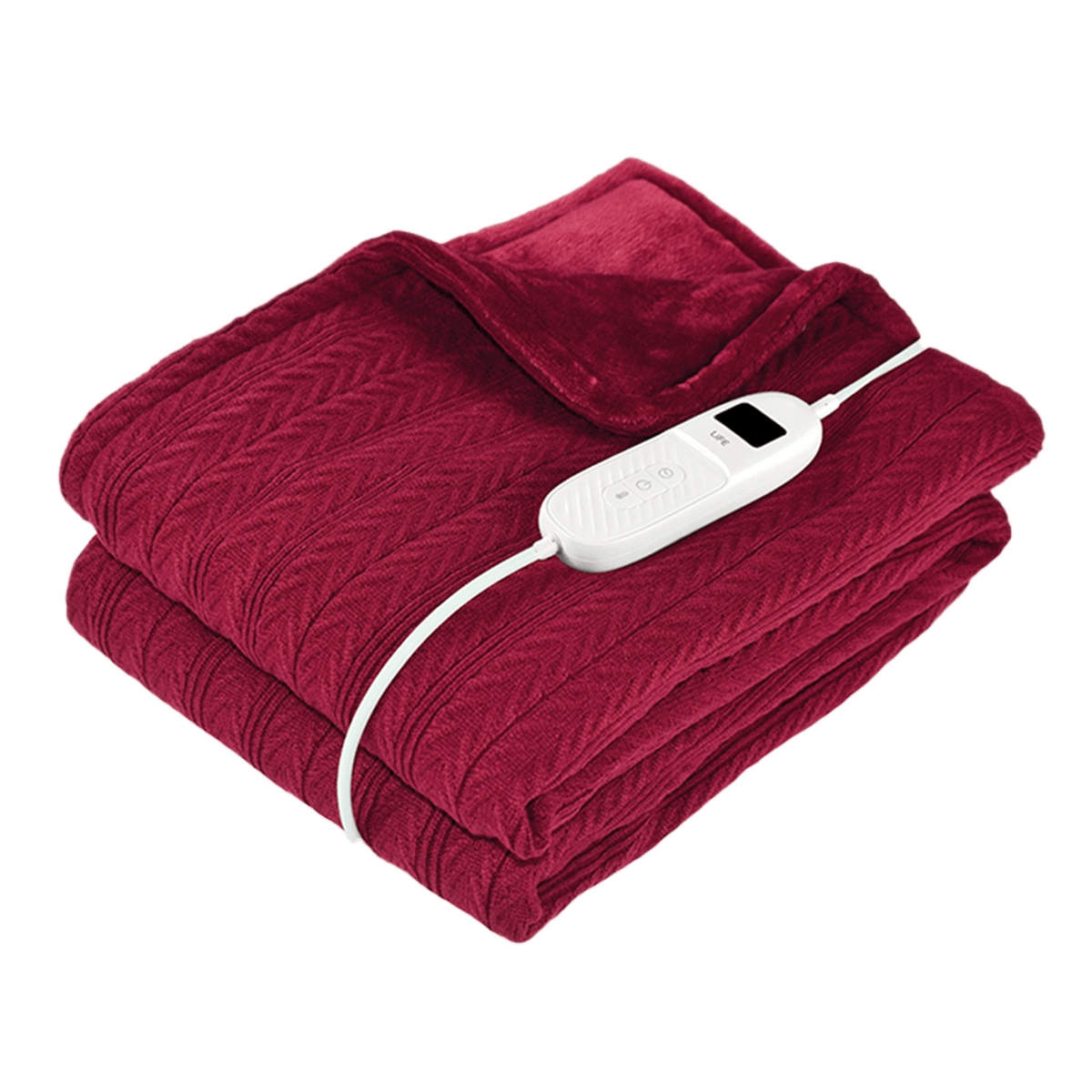 LIFE Villa Ruby Διπλή Ηλεκτρική Κουβέρτα 160W Κόκκινο