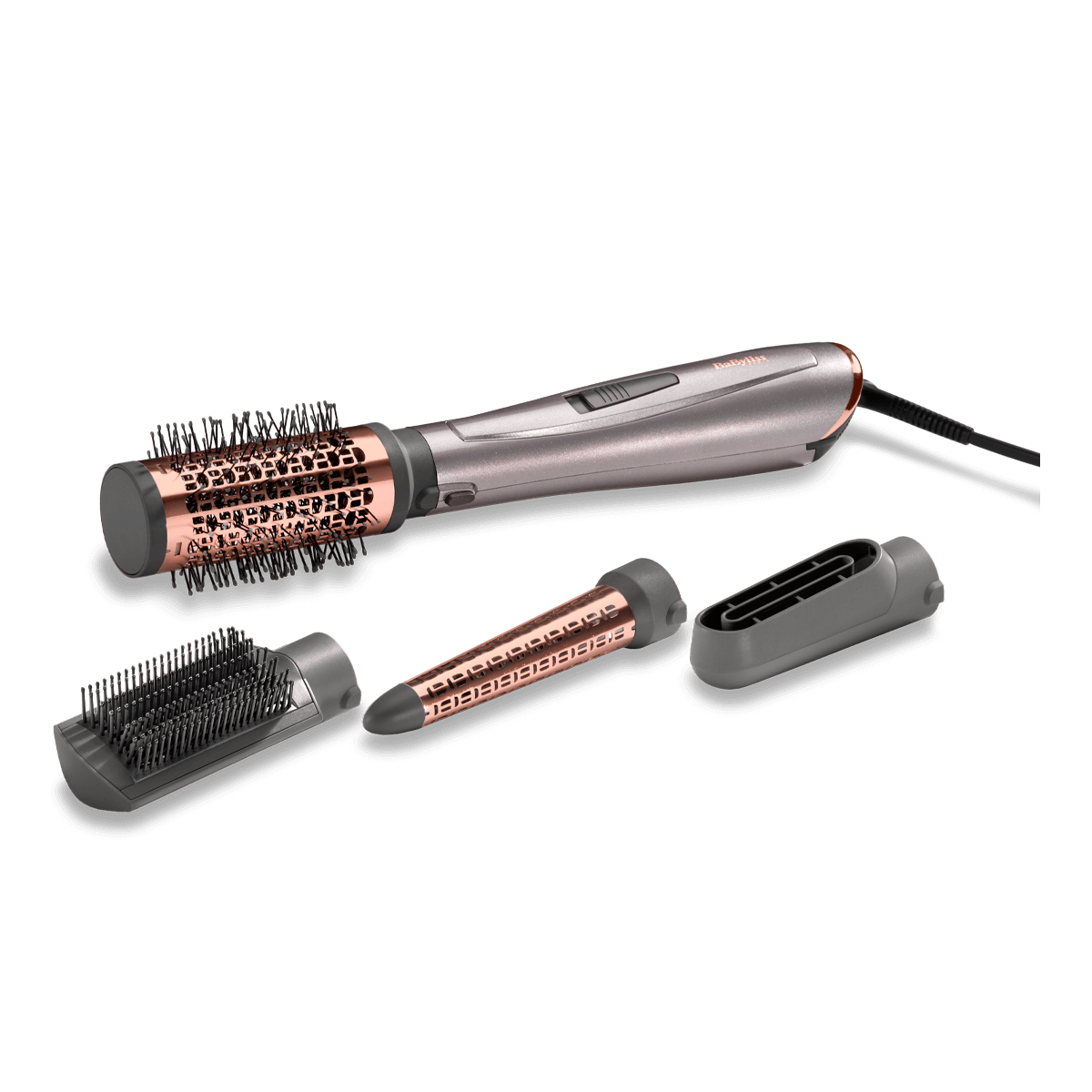 BABYLISS AS136E Multi Styler Ηλεκτρική Βούρτσα Μαλλιών 4σε1 Γκρι