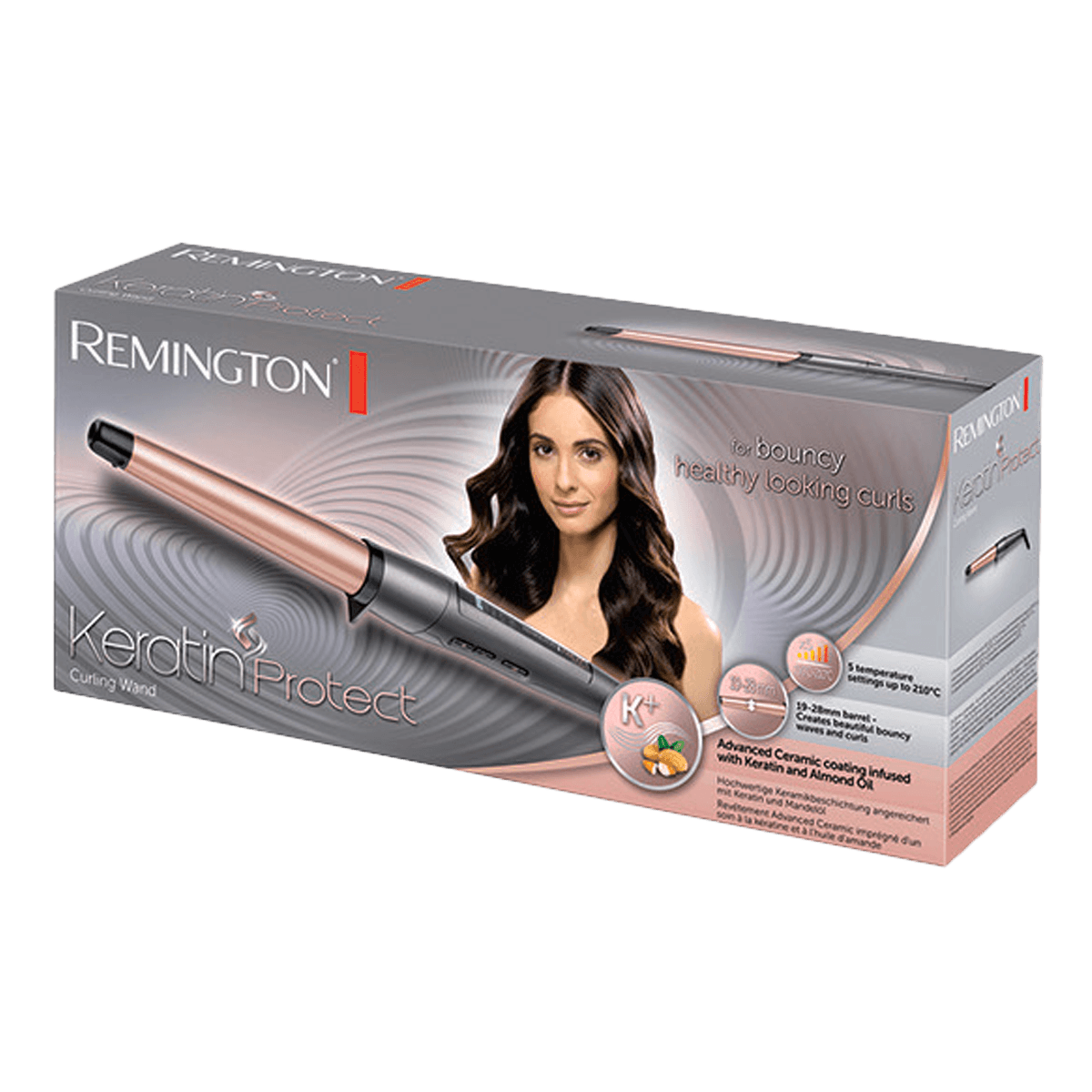 REMINGTON CI 83V6 Keratin Κωνικό Ψαλίδι Μαλλιών Μαύρο - 3