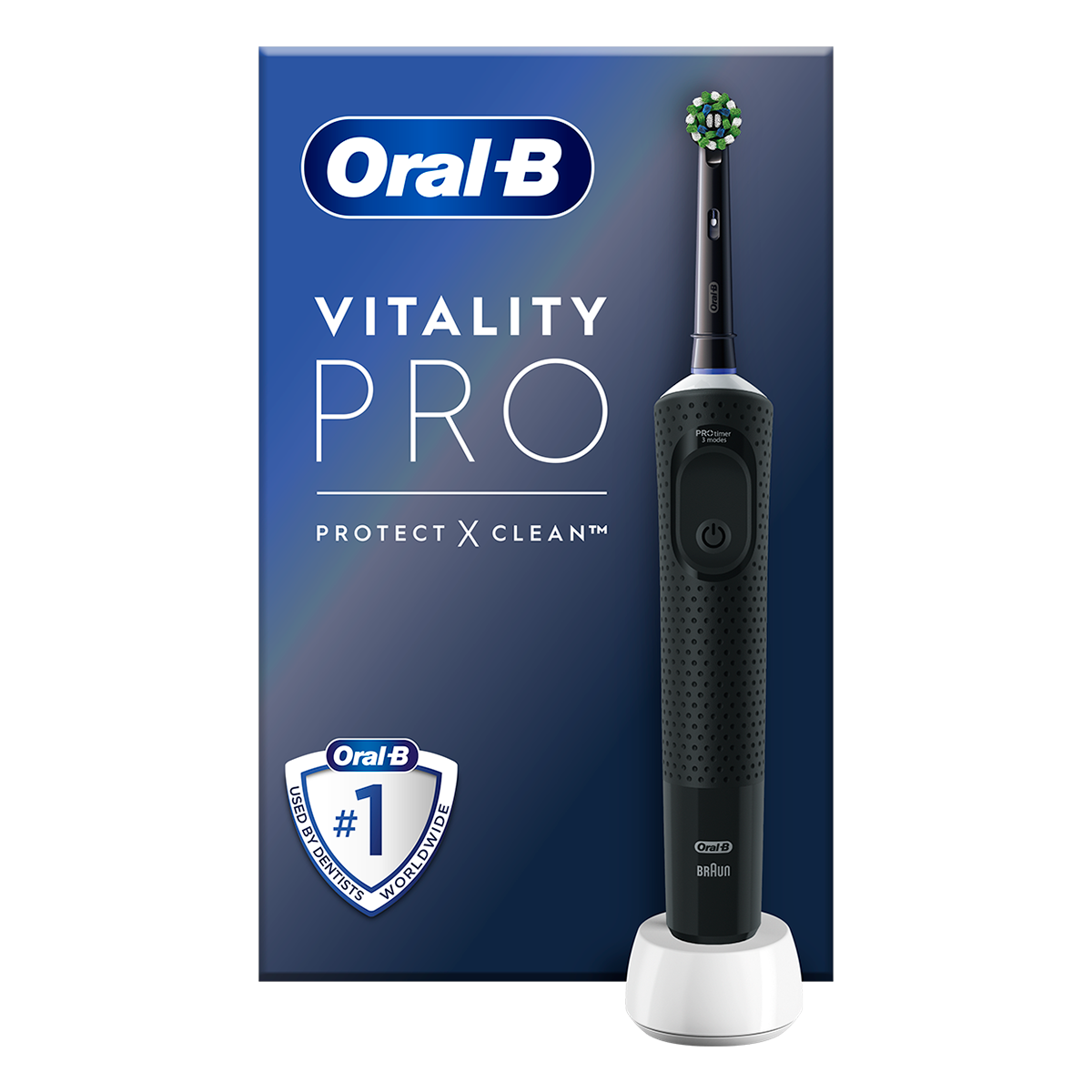 ORAL-B Vitality Pro Ηλεκτρική Οδοντόβουρτσα Μαύρο - 3