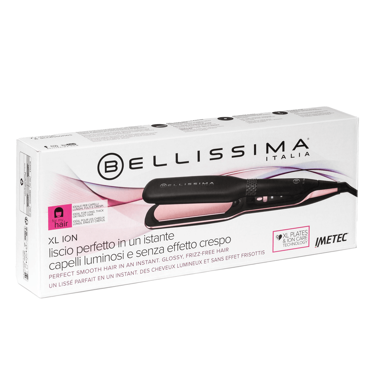 BELLISSIMA XL ION Ισιωτική Μαλλιών Μαύρο - 5
