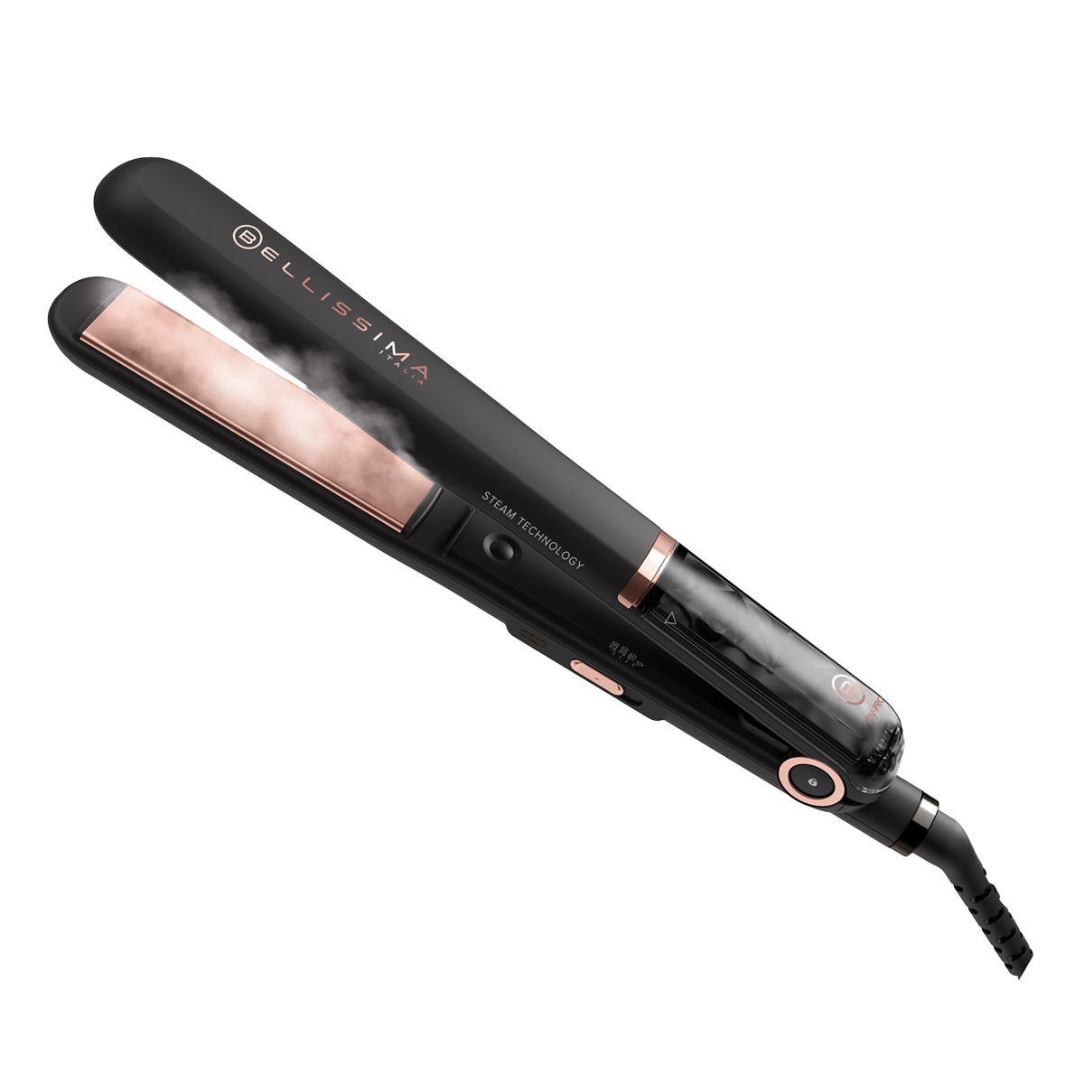BELLISSIMA My Pro Steam B28 100 Ισιωτική Μαλλιών Μαύρο - 2