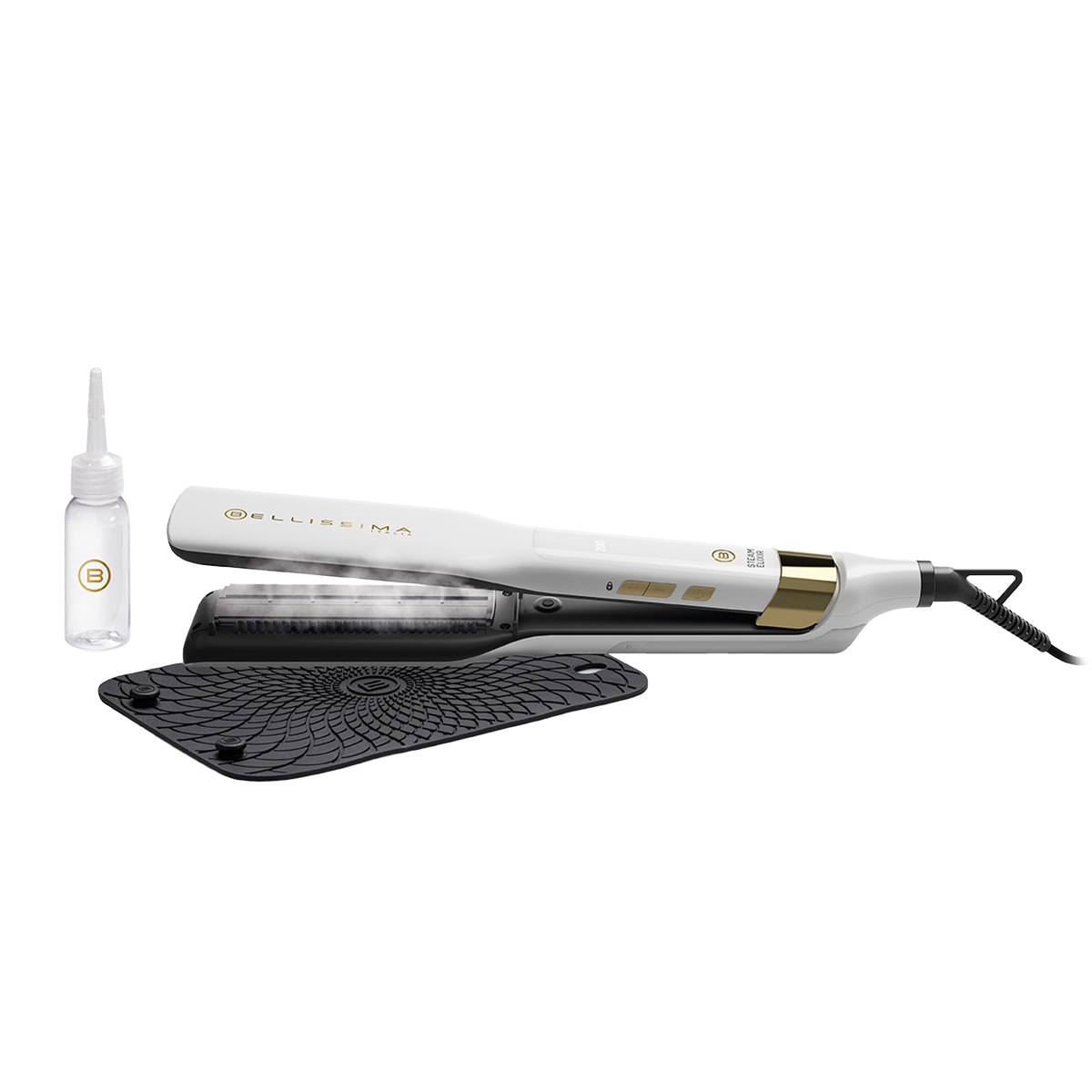 BELLISSIMA Steam Elixir Ισιωτική Μαλλιών Λευκό - 3
