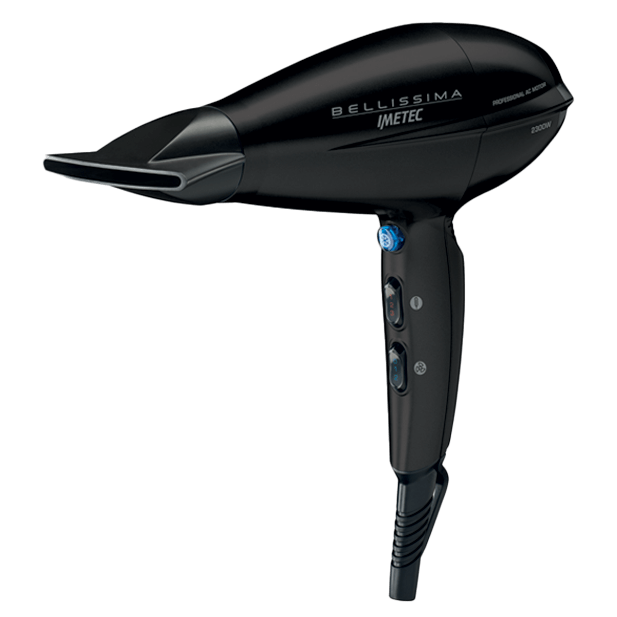BELLISSIMA P11 2300 Επαγγελματικό Σεσουάρ Μαλλιών 2300W Μαύρο - 2