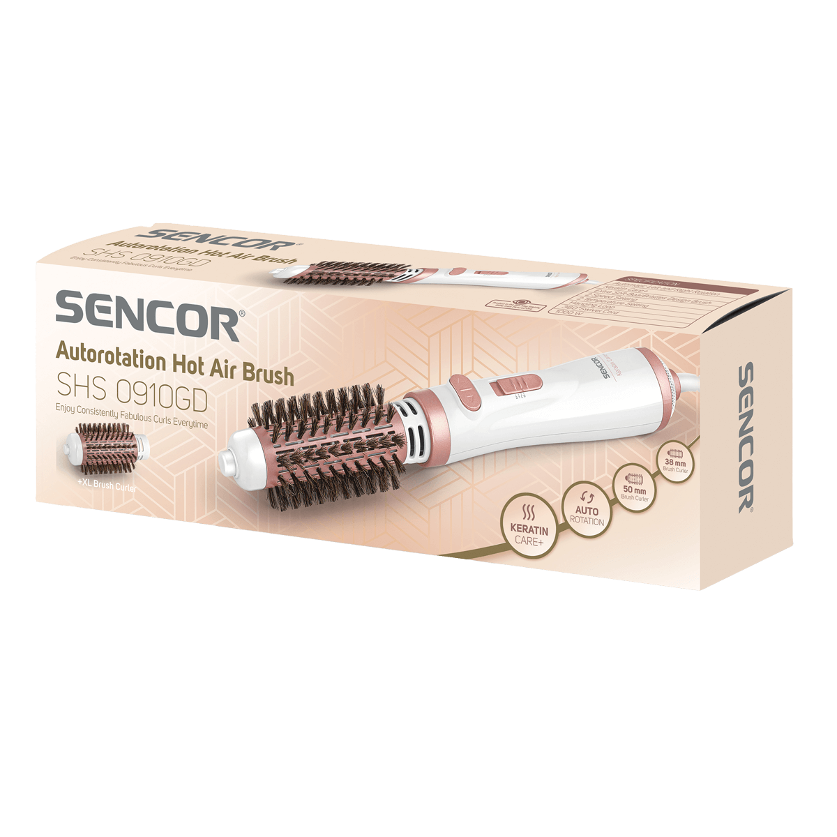 SENCOR SHS 0910GD Ηλεκτρική Βούρτσα Rose Gold - 4