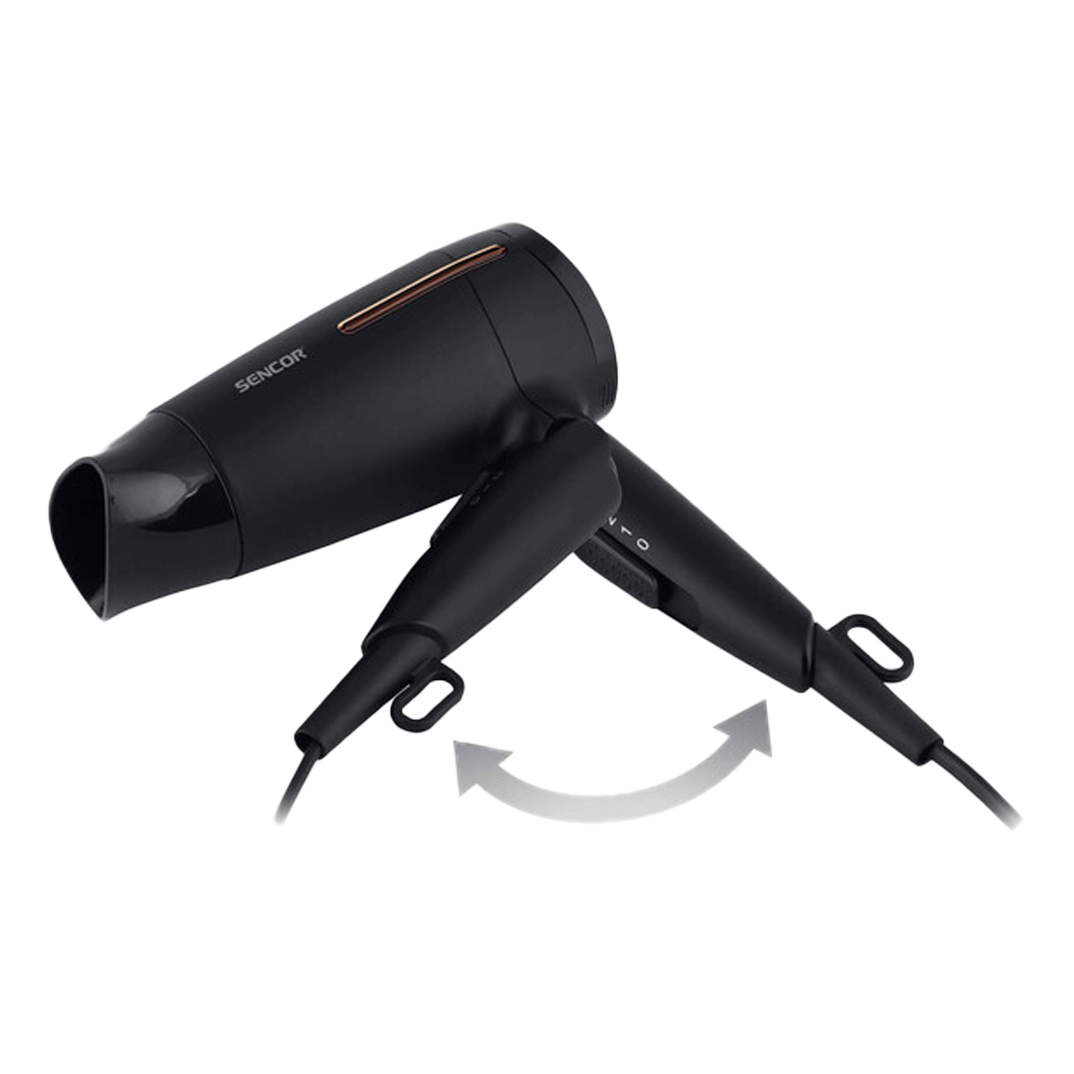 SENCOR SHD 0045BK Σεσουάρ Μαλλιών 1600W Μαύρο - 2