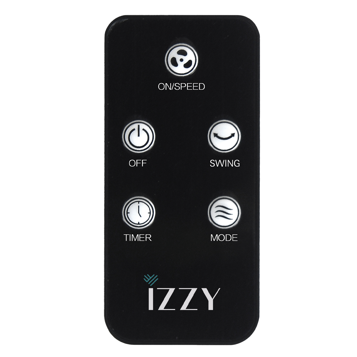 IZZY IZ-9002+ Ανεμιστήρας Δαπέδου με Τηλεχειριστήριο 70W Μαύρο - 2