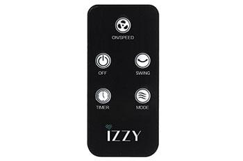 IZZY IZ-9002+ Ανεμιστήρας Δαπέδου με Τηλεχειριστήριο 70W