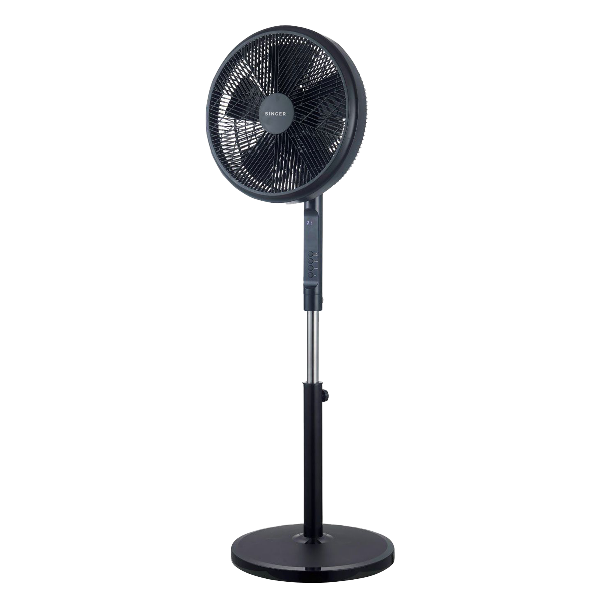 SINGER 7020/01BL Ανεμιστήρας Δαπέδου με Τηλεχειριστήριο 55W Μαύρο - 3