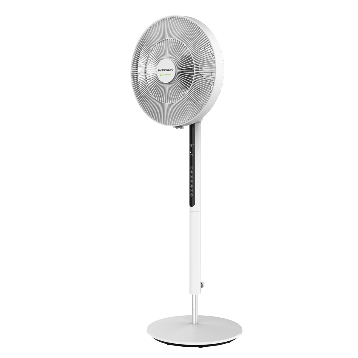 ROHNSON R-8650 Natural Breezer Ανεμιστήρας Δαπέδου με Τηλεχειριστήριο 33W Λευκό - 2