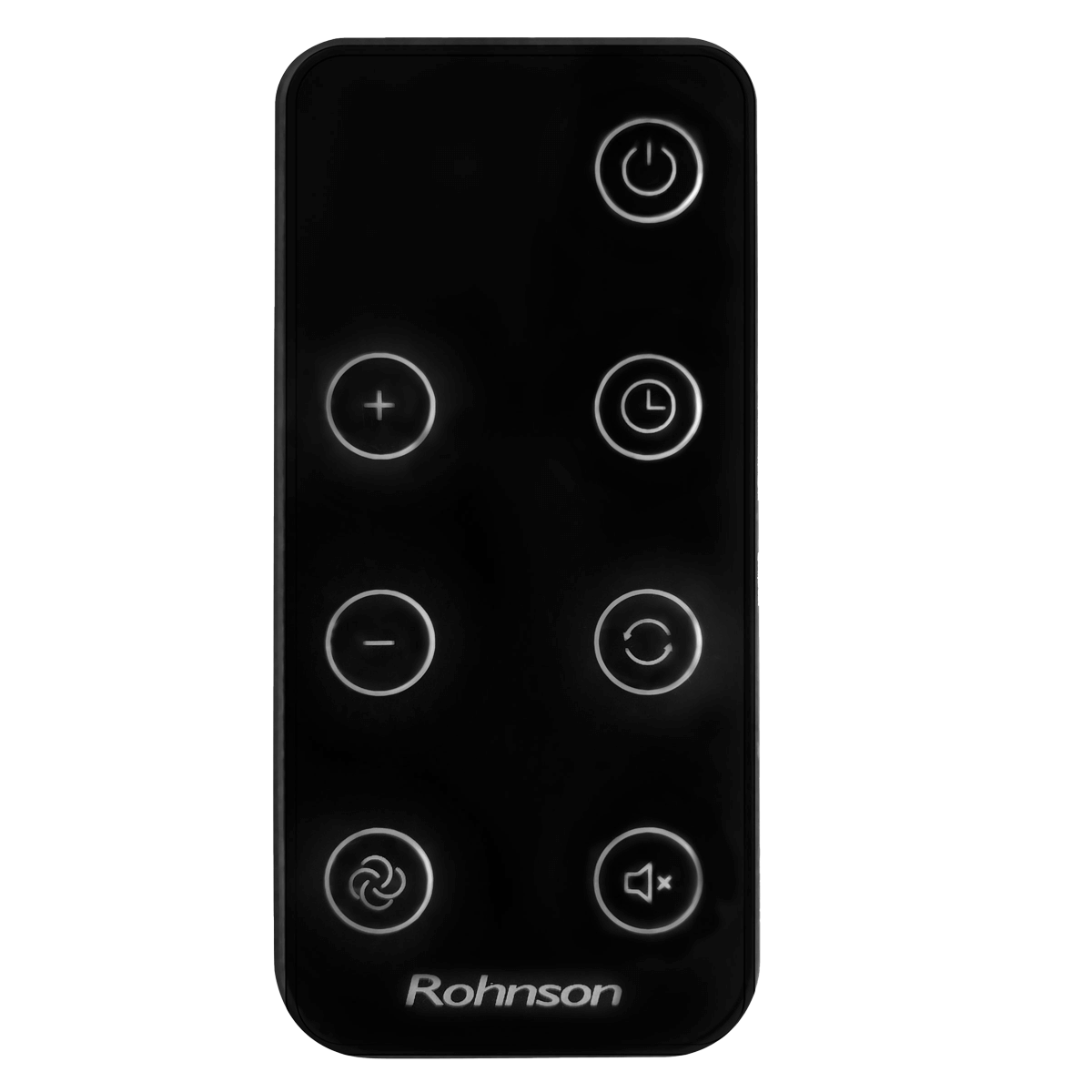 ROHNSON R-8600 Ανεμιστήρας Δαπέδου με Τηλεχειριστήριο 28W Μαύρο - 3