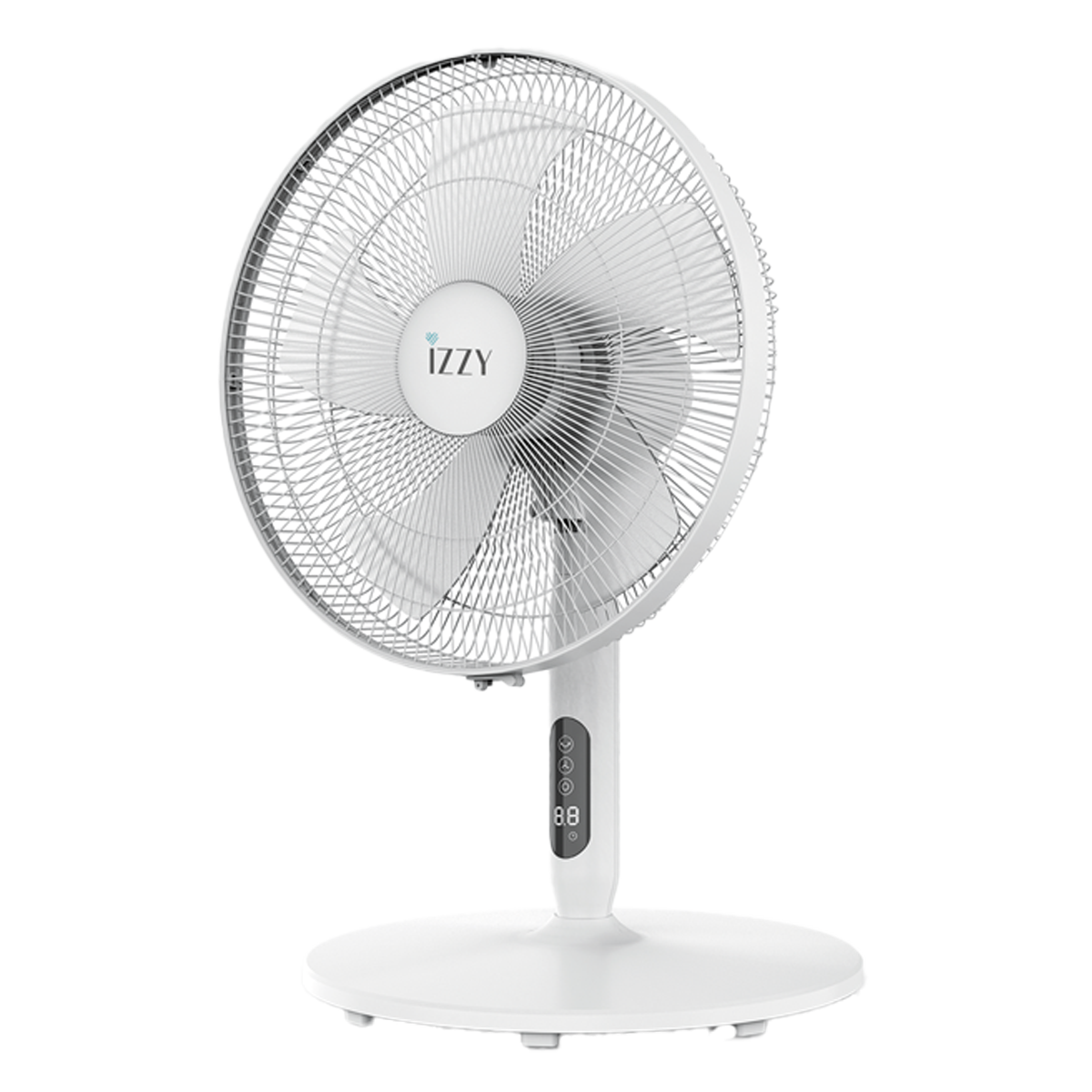 IZZY IZ-9007 Ανεμιστήρας Δαπέδου με Τηλεχειριστήριο 70W Λευκό - 3