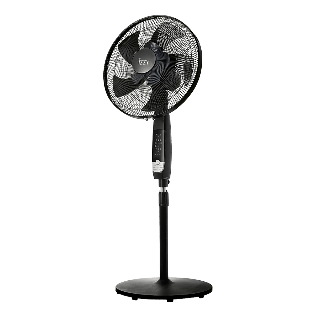 IZZY IZ-9033 Ανεμιστήρας Δαπέδου με Τηλεχειριστήριο 70W Μαύρο - 2
