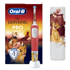 ORAL-B Vitality Pro Kids Ηλεκτρική Οδοντόβουρτσα Lion King Πορτοκαλί