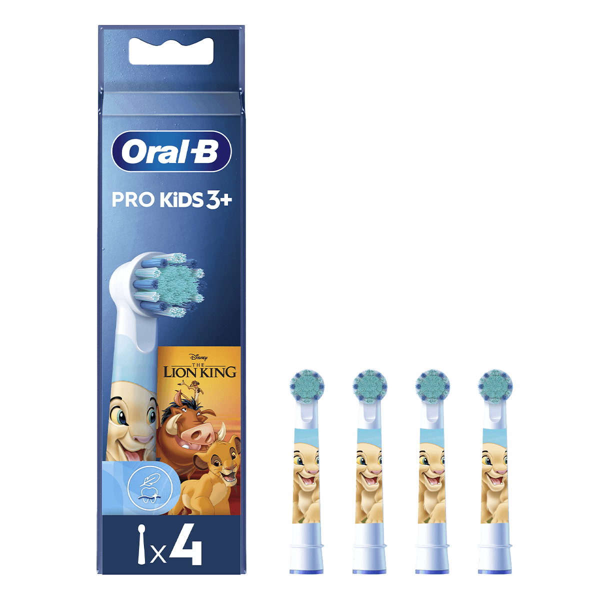 ORAL - B Lion King Ανταλλακτικές Κεφαλές 4τμχ