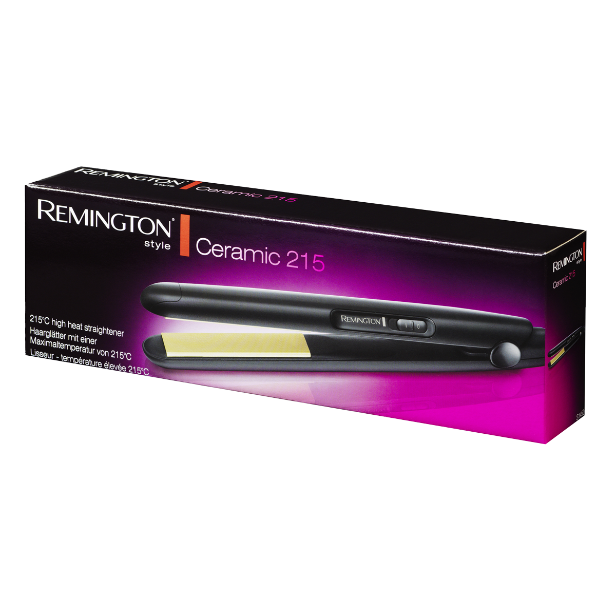 REMINGTON S1450 Compact Ceramic Ισιωτική Μαλλιών Μαύρο - 2