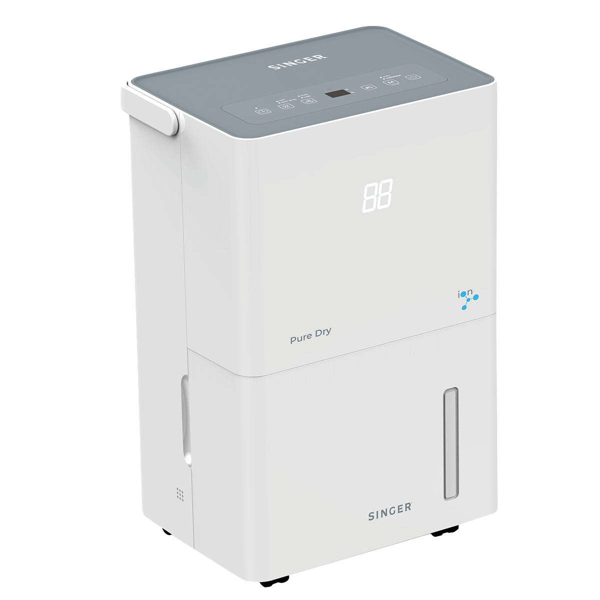 SINGER Pure Dry Ion Αφυγραντήρας με Ιονιστή 16Lt Λευκό - 2