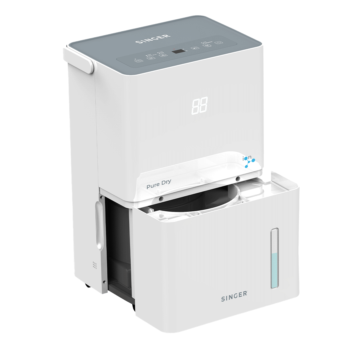 SINGER Pure Dry Ion Αφυγραντήρας με Ιονιστή 16Lt Λευκό - 3